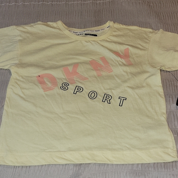 Dkny Other - DKNY Kids Light Yellow Sport Tee